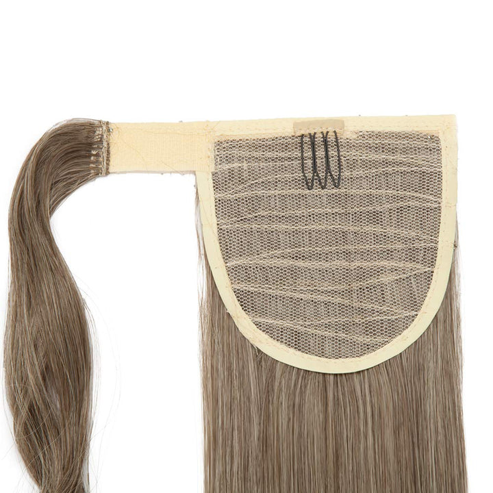SEGO Ponytail Clip in Pferdeschwanz Extension Haarteil Haarverlängerung Zopf Hair Piece Glatt wie Ec
