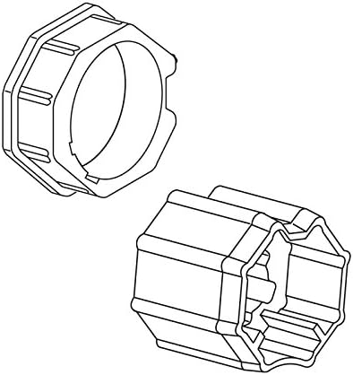 Somfy Mechanischer Rohrmotor/Rolladenmotor HiPro LT50 Gemini 25/17 | 25 Nm inkl. Anschlusskabel und