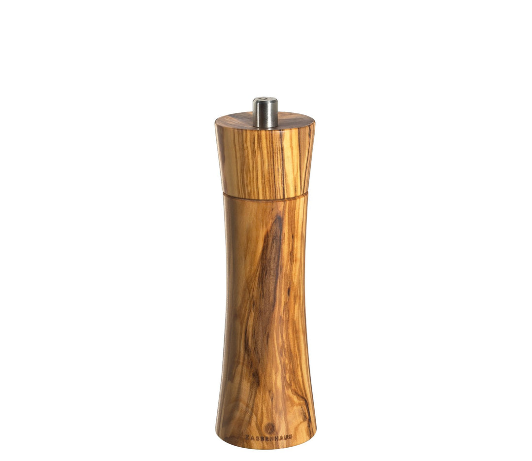 Zassenhaus M022223 Frankfurt Pfeffermühle, Olivenholz, 18 cm Olivenholz 18 cm Pfeffermühle, Olivenho