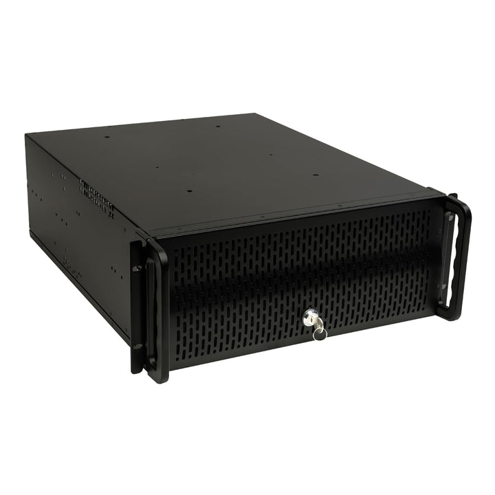 UNYKAch uk-4129 Rack-Gehäuse schwarz – PC-Gehäuse (Ablage, SGCC, Secc, ATX, Micro-ATX, 4U, Schwarz,
