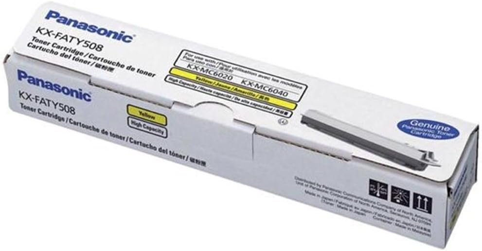 Panasonic KX-FATY508 KX-MC6020 Tonerkartusche 4.000 Seiten, gelb, Gelb