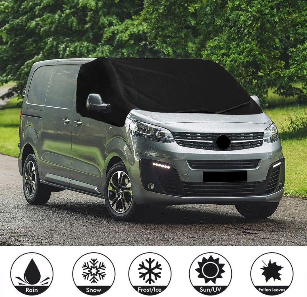 Frontscheibe Wrap Cover für Opel Vivaro 2014-2019, Luxus 600D Auto Windschutzscheiben Abdeckung, was