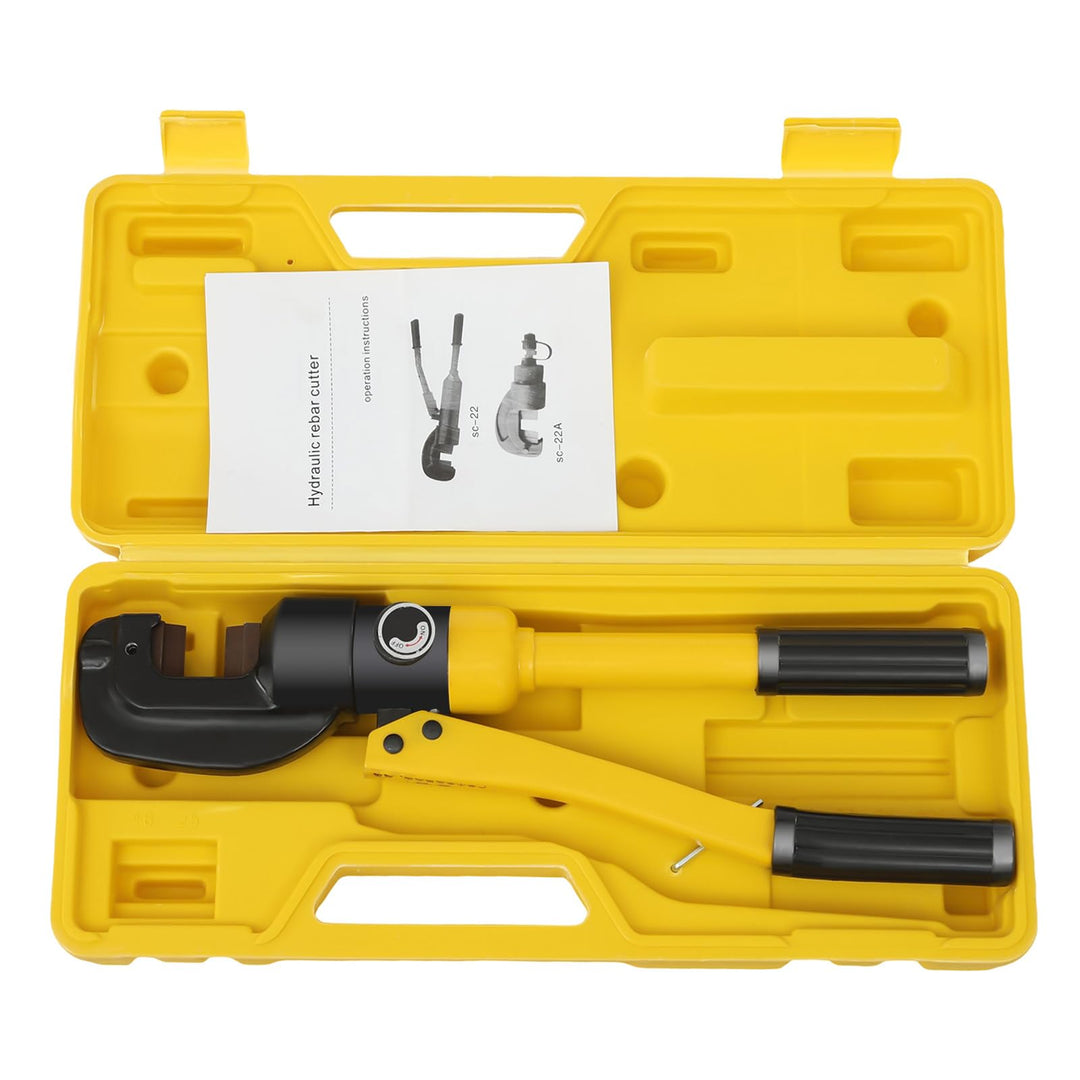 8T Hydraulischer Bewehrungsschneider Hydraulischer Bolzenschneider mit Tragbare Box und Sechskantsch