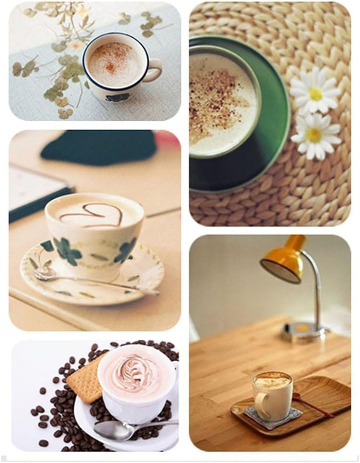 Manuelle Kaffeemühle im Vintage-Design mit Kurbel, konisches Mahlwerk aus Keramik, tragbar, von Zulu