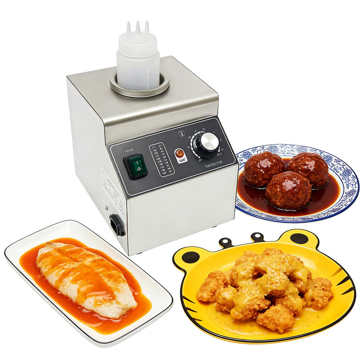 Sossenwärmer Saucenwärmer für 1 Flaschen 100W Jam Heat Preservation Machine mit 30-85℃ Temperaturein