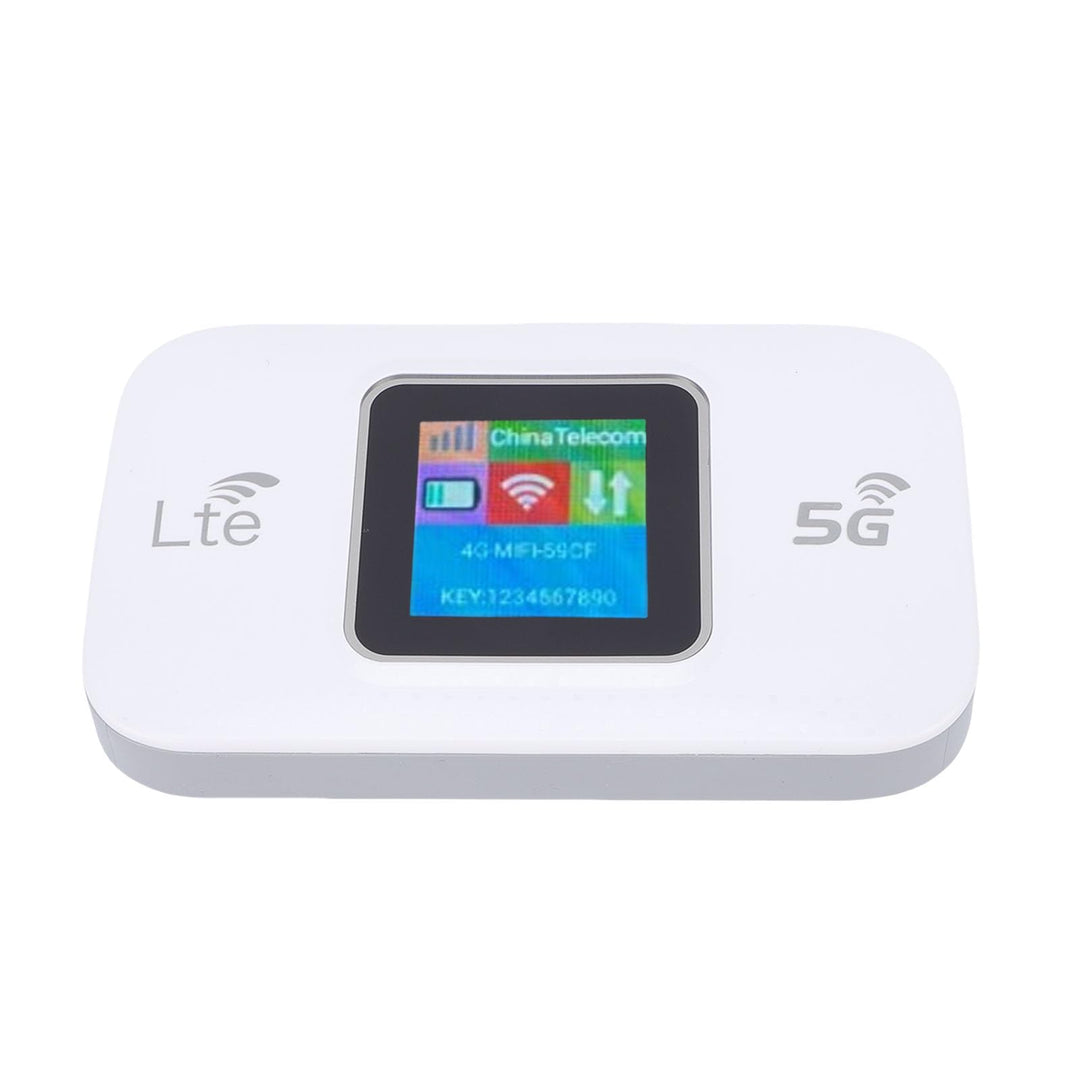 Elprico 5G LTE Mobile Hotspot, Tragbarer WiFi -Hotspot für Reisen, 10 Verbundene Geräte, Unterstützt