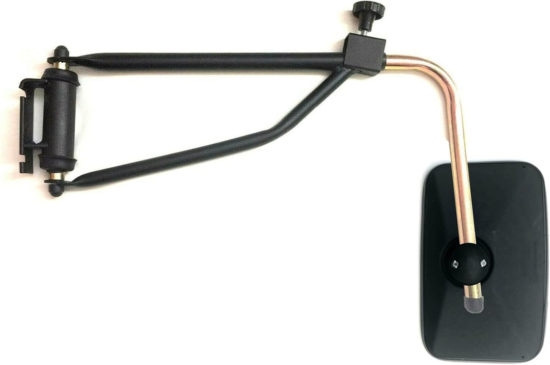 2x Aussenspiegel 250x165 E20 ø15-22 und Spiegelhalter für NEW HOLLAND, URSUS, ZETOR, JD, MF, REN CEL
