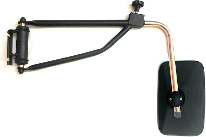 2x Aussenspiegel 250x165 E20 ø15-22 und Spiegelhalter für NEW HOLLAND, URSUS, ZETOR, JD, MF, REN CEL