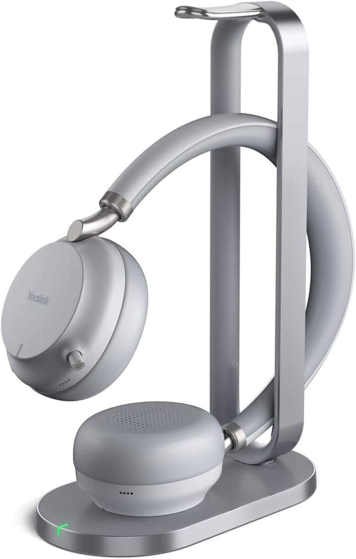 Yealink Bluetooth Headset BH72 UC Light Gray USB-A mit Charging Stand UC Grau, UC Grau