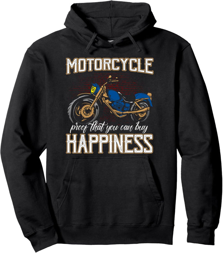 Motorrad Beweis, dass Sie Glück Biker Männer kaufen können Pullover Hoodie