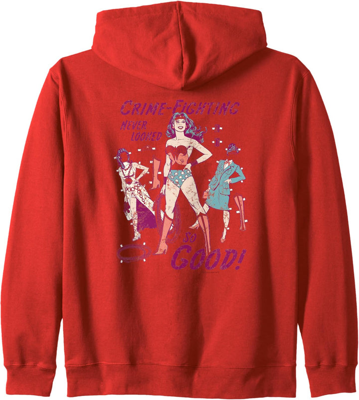Wonder Woman Paper Doll Kapuzenjacke