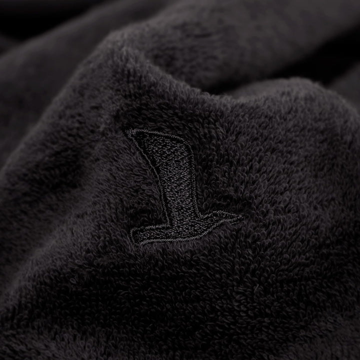 möve Superwuschel Badetuch 100 x 160 cm aus 100% Baumwolle, Black Black 100 x 160 cm, Black 100 x 16