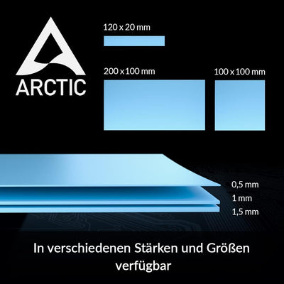 ARCTIC TP-3 Wärmeleitpad: Premium Performance Thermal Pad, 200 x 100 x 1,5 mm (2 Stück) - Hohe Leist