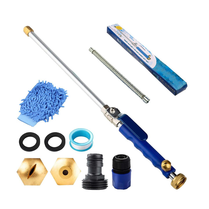 5 Set JetHose Hochdruckreiniger Aufsatz Für Gartenschlauch Mit 2 Sprühdüsen, Schnellanschlüssen Und