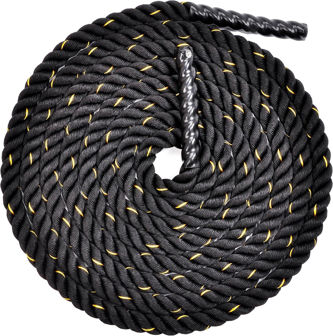 Signature Fitness Battle Rope Poly Dacron 3,8 cm Durchmesser Poly Dacron 9,2 m, 12,4 m, 15,2 m Länge