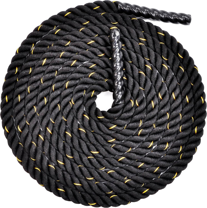 Signature Fitness Battle Rope Poly Dacron 3,8 cm Durchmesser Poly Dacron 9,2 m, 12,4 m, 15,2 m Länge