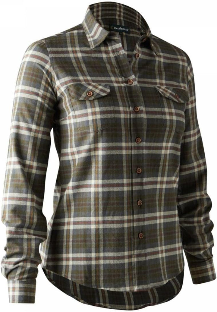 Deerhunter Lady Ruby Shirt Yellow Check C44, C44