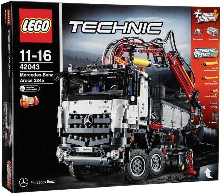 LEGO Technic 42043 - Mercedes-Benz Arocs 3245, Auto-Spielzeug