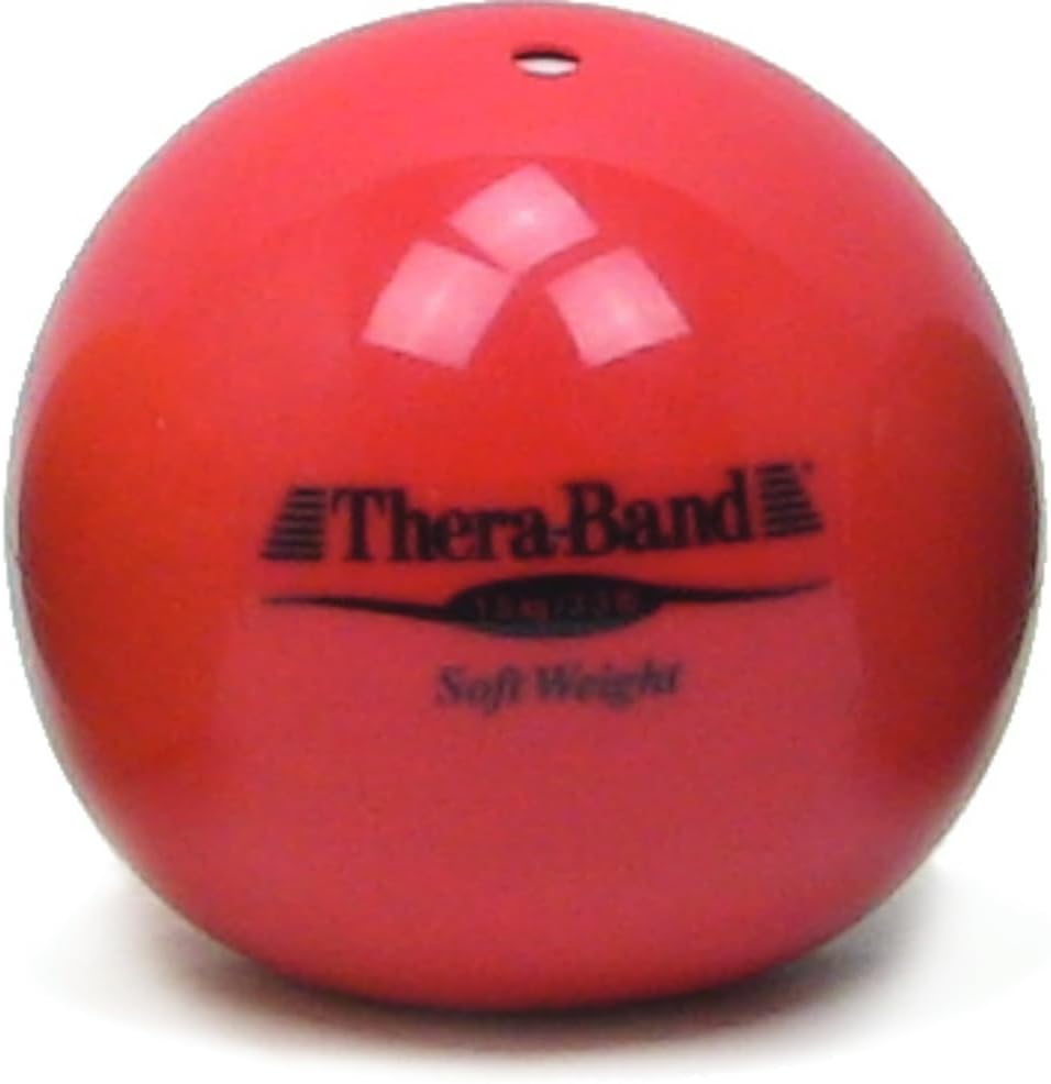 Theraband Gewichtsball für Krafttraining, Reha-Übungen, Pilates, Yoga, Muskeltraining, Workouts, Hei