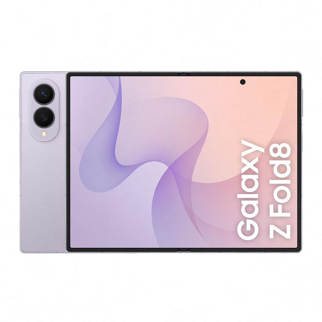 Samsung Galaxy Z Fold8 Smartphone, 256 GB Speicher, 12 GB RAM, Lavender | Android AI Handy, Klapp-Sm