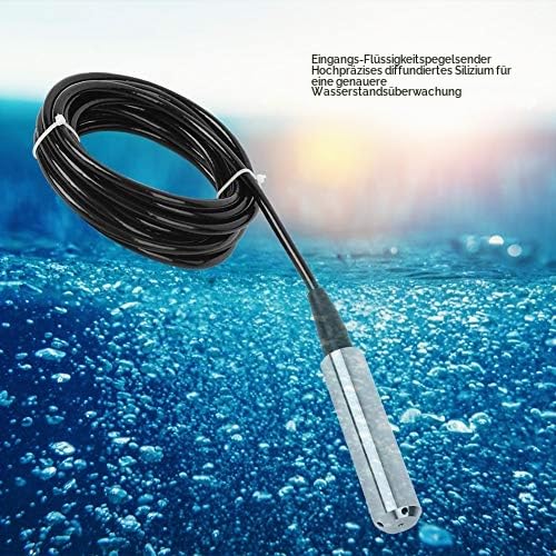 Wasserstandsensor, TL-136 Flüssigkeitsstandgeber, 12-32VDC 4-20mA 304 Edelstahl Signalausgang Wasser