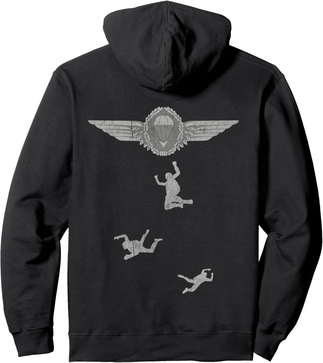 Fallschirmjäger Deutscher Fallschirmjäger Fallschirmjäger Pullover Hoodie