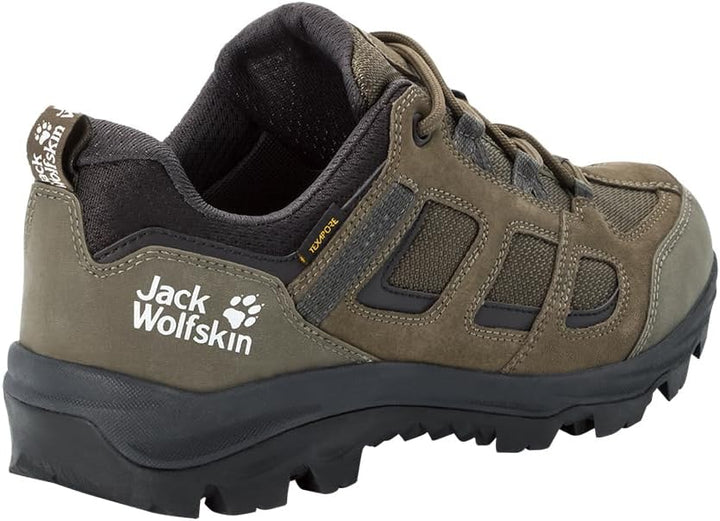 Jack Wolfskin Herren Vojo 3 Texapore Low M Outdoorschuhe 44 EU Khaki Phantom, 44 EU Khaki Phantom