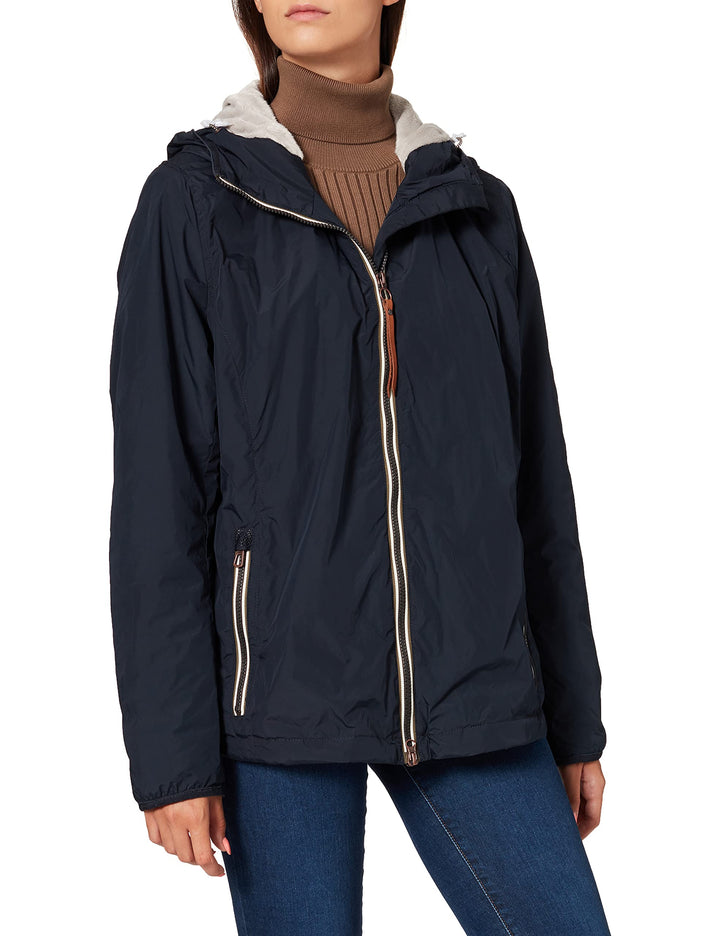camel active Womenswear Damen 3201106R26 Jacke 34 Night Blue, 34 Night Blue