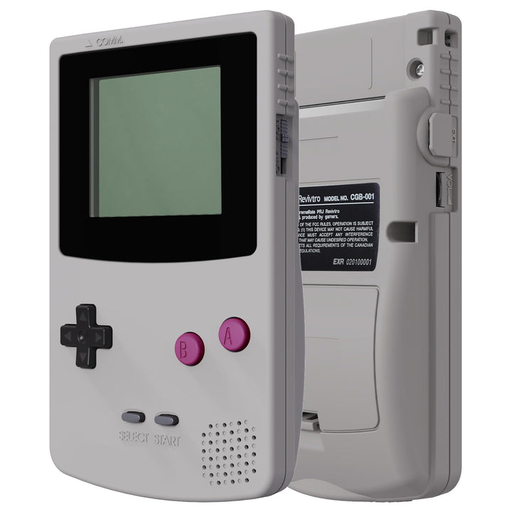 eXtremeRate IPS Ready Upgraded Case&Tasten für Gameboy Color, DIY-Ersatz Full Hülle Gehäuse für gbc