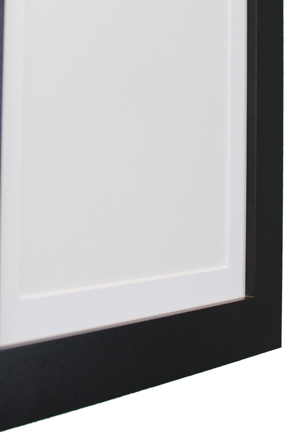 FRAMES BY POST Bilderrahmen mit weissem Passepartout, 39 mm, für Bildgrösse 38,1 x 25,4 cm (Kunststo