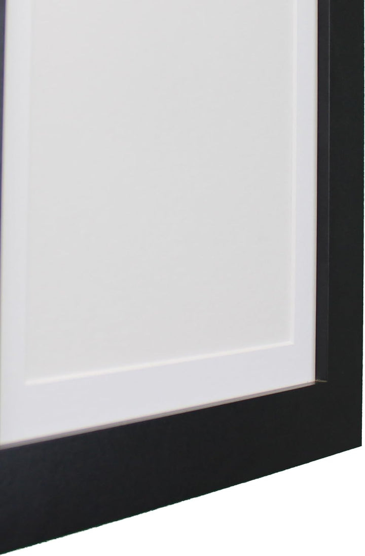 FRAMES BY POST Bilderrahmen mit weissem Passepartout, 39 mm, für Bildgrösse 38,1 x 25,4 cm (Kunststo
