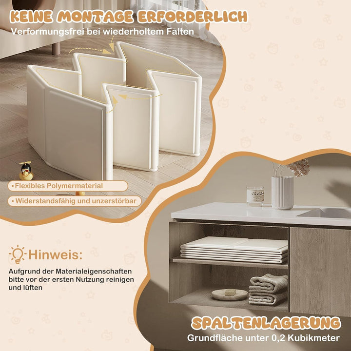 Faltbare Badewanne für Kinder, Grosse Kleinkindbadewanne, Tragbare Badewanne, Tragbares Duschbecken,