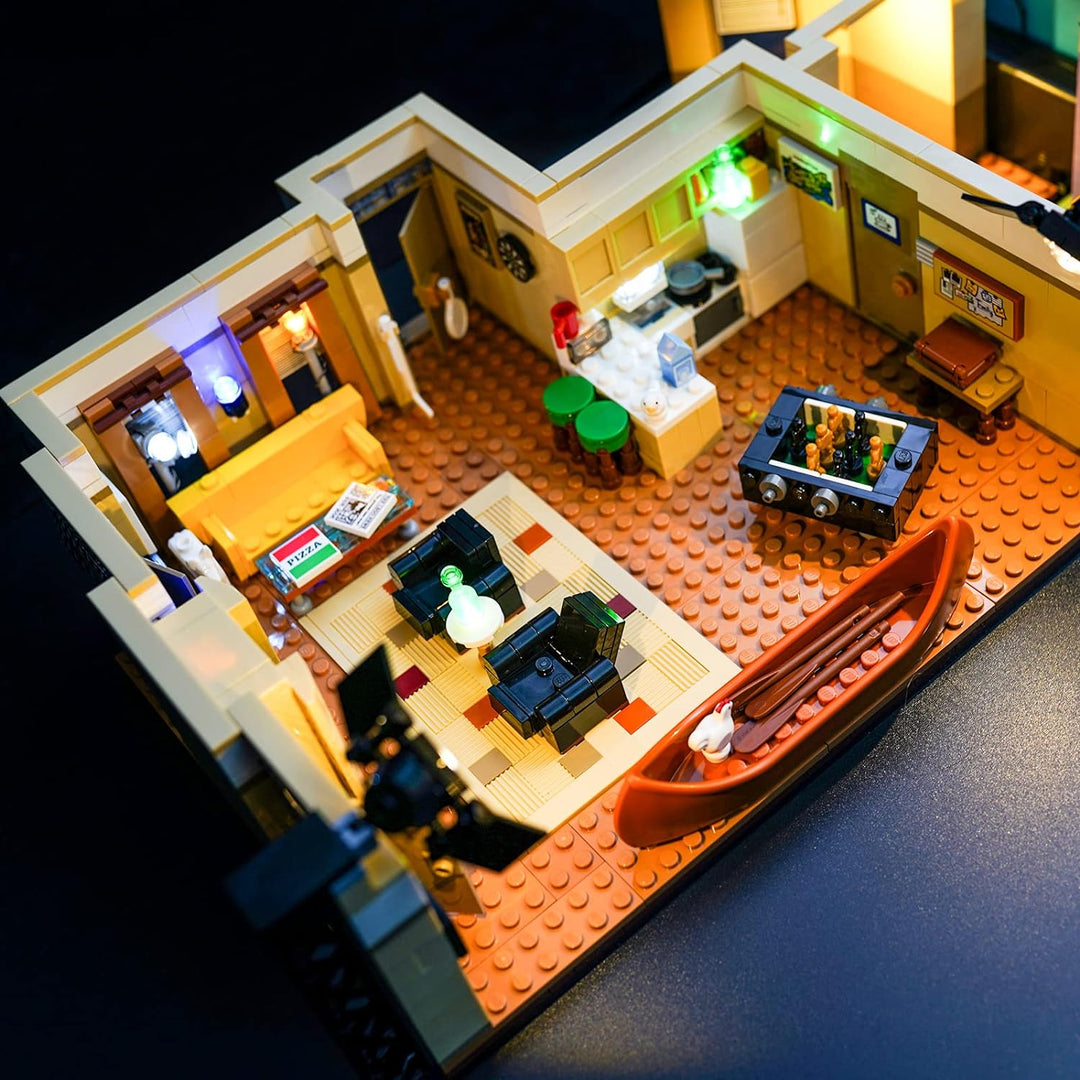 BRIKSMAX LED-Beleuchtungs-Set für LEGO Creator The Friends Apartments, kompatibel mit LEGO 10292 Bau