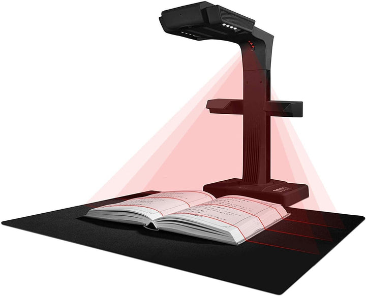 CZUR ET18 Pro Professioneller Buchscanner mit LED Fülllicht, OCR Dokumentenscanner 18 Megapixel Doku
