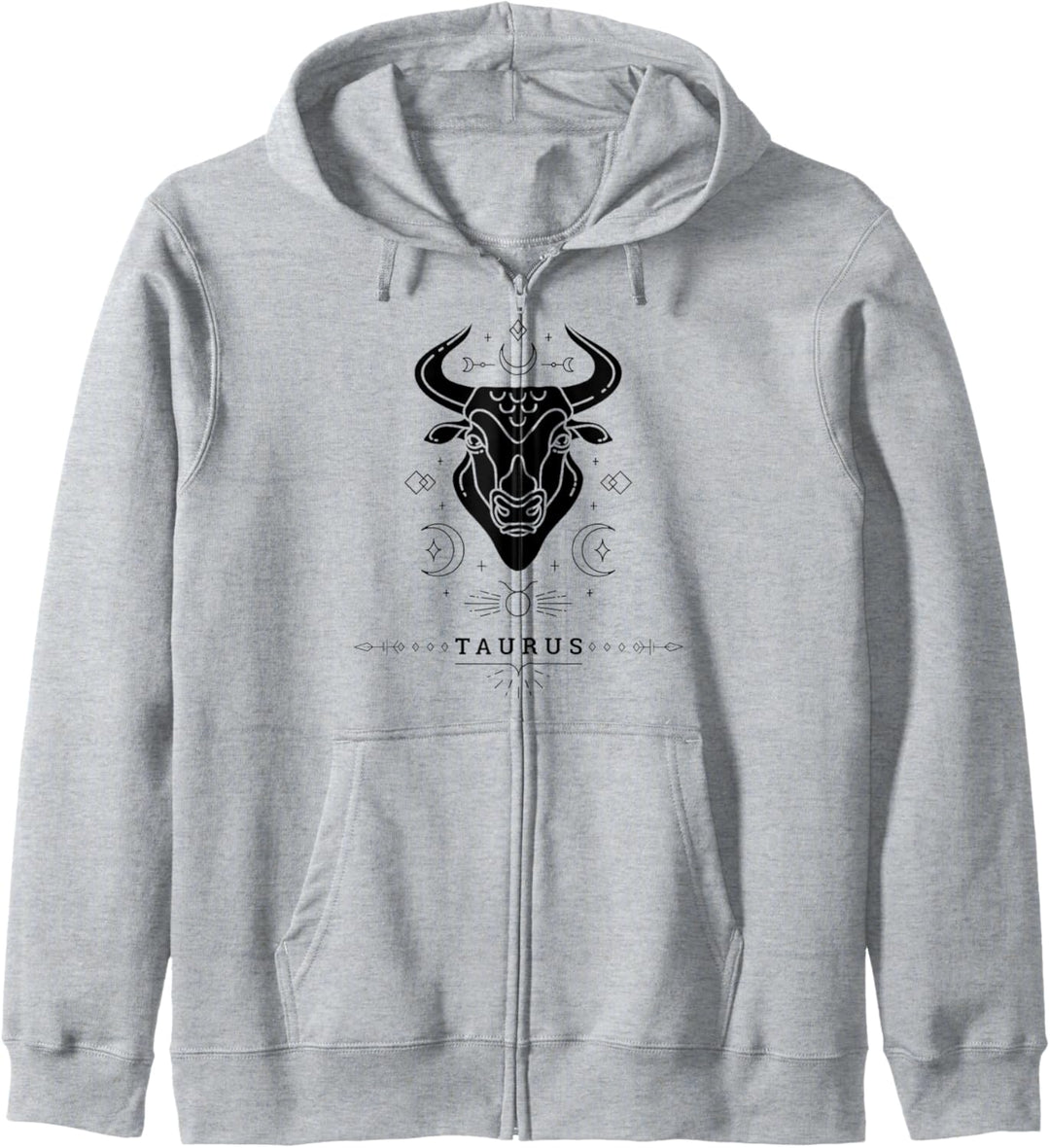 Cooles Sternzeichen, Stier, grafische Tees und coole Designs Kapuzenjacke