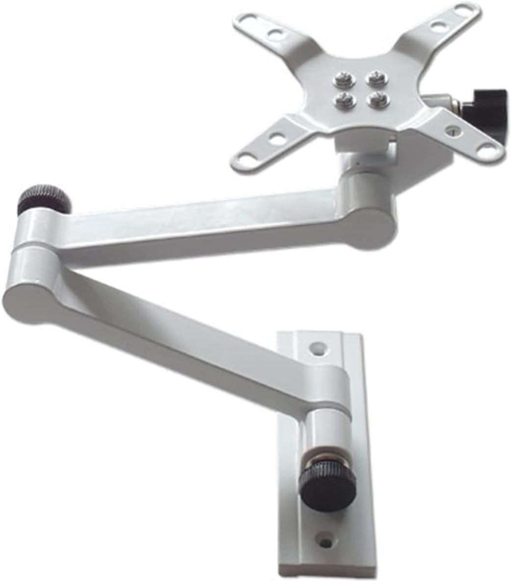Drall Universal Wandhalterung Halterung für Laptop Netbook Tablet PC - weiss - mit Notebook Adapterp