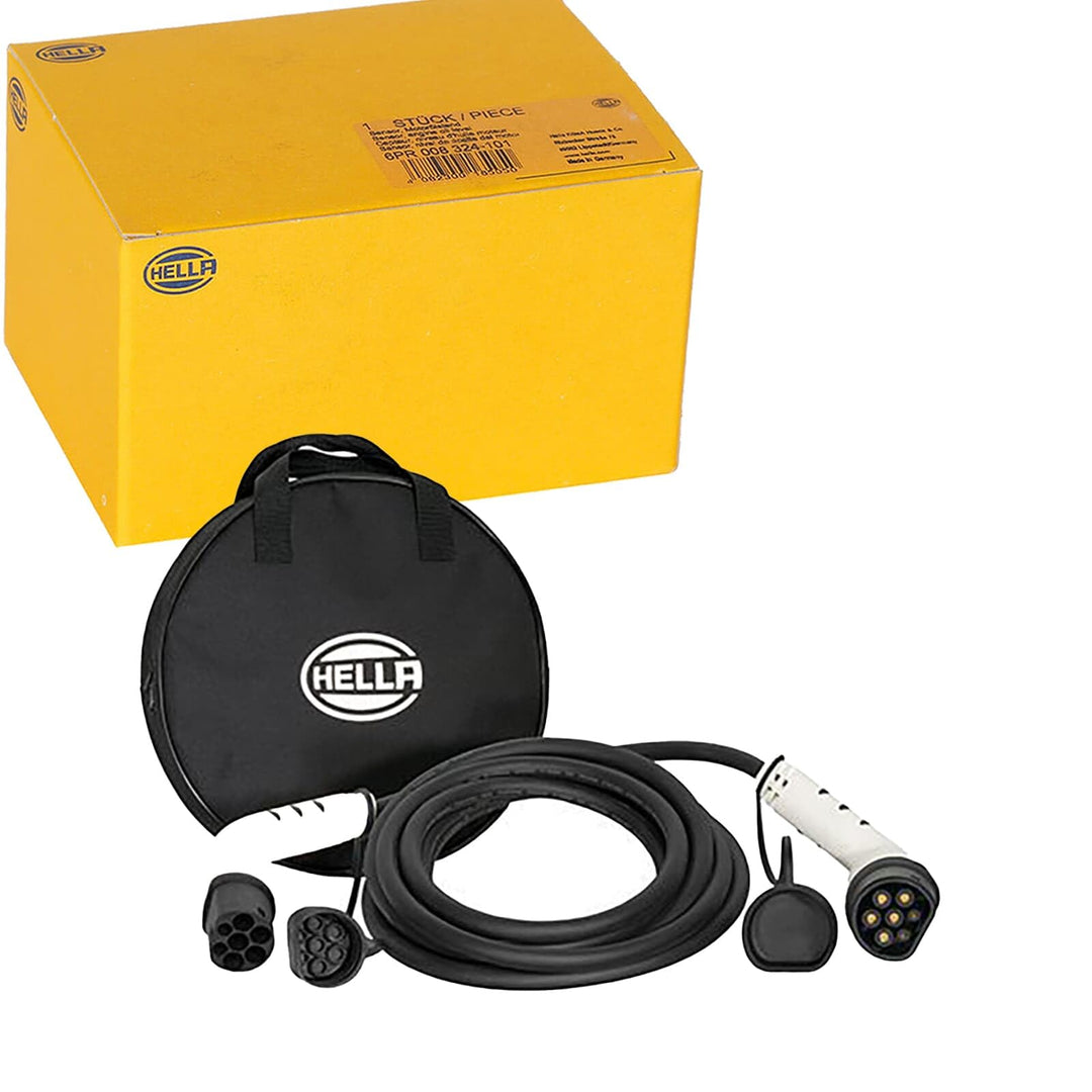 HELLA 8KE 358 255-061 Typ 2 Ladekabel 11KW für EV Elektroautos und Plug-in Hybrid - 3phasig - 16A -