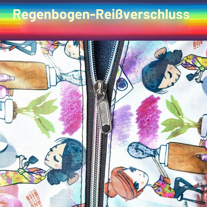 Arxus Grosse Faltbare Reisetasche Tragen Sie die Reisetasche am Wochenende über dem Gepäck mit Schul