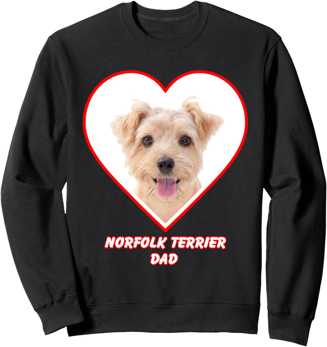Norfolk Terrier Dog Dad Sweatshirt