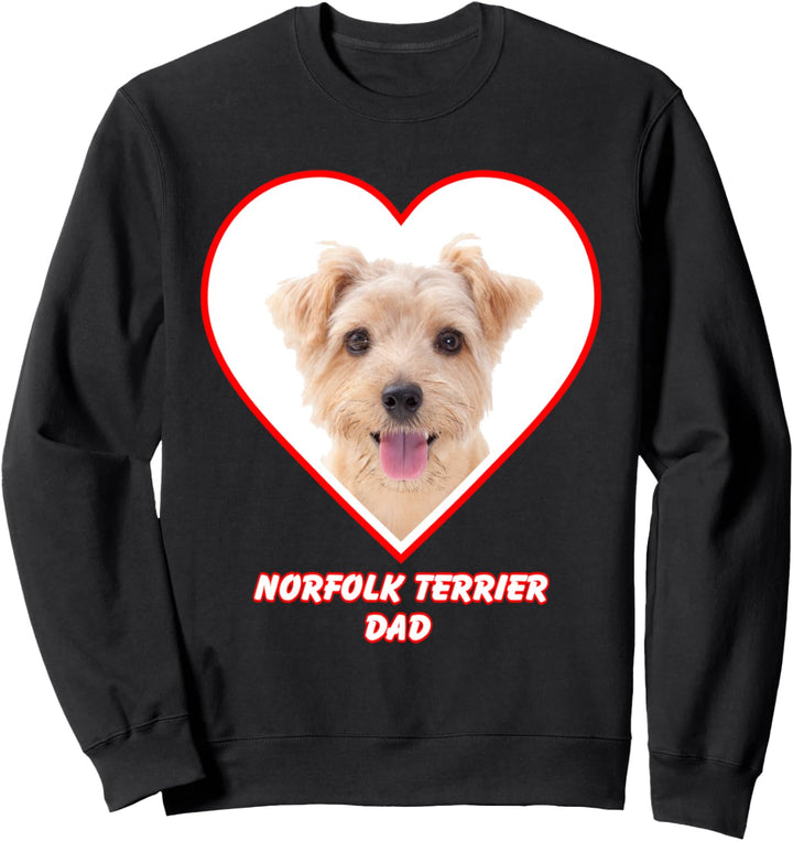 Norfolk Terrier Dog Dad Sweatshirt