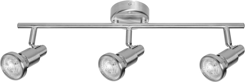 LEDVANCE LED Spotlight, 3-flammiger hochwertiger Spotstrahler aus Aluminium, geeignet für Wand und D