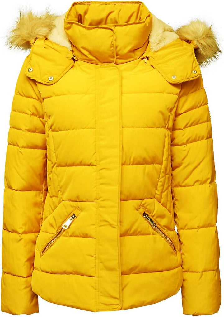 ESPRIT Damen Jacke 090ee1g304, Dark Brown,