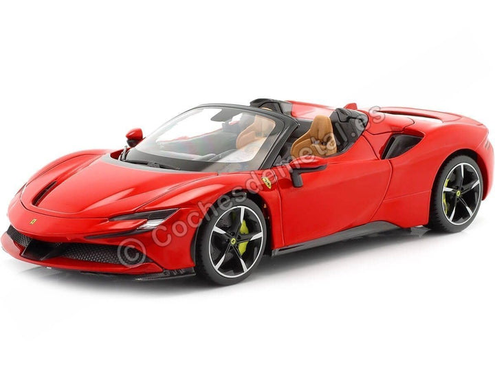 Bburago - Sammlermodell, 18016CAR, Rosso Corsa 322