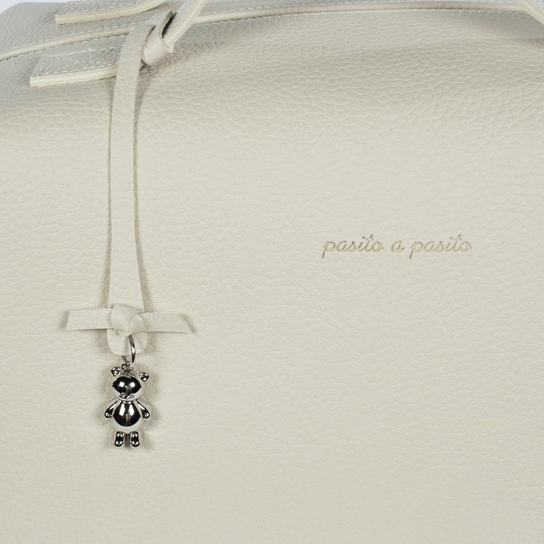 Pasito a Pasito Icon Wickeltasche:, Rosa oder Beige oder Grau oder Karamell