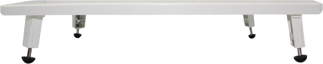 Alfa Ausziehtisch für Nähmaschine, Weiss, 28,5 x 40,5 x 3