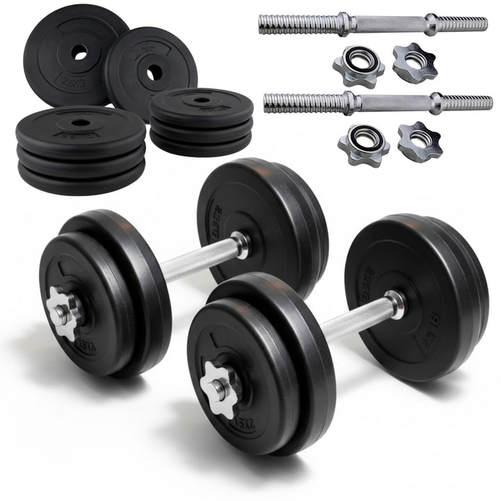 Matchu Sports | Dumbbell set | Kurzhantelset | Hantelset verstellbare Gewichte | Hantelset | 20kg |