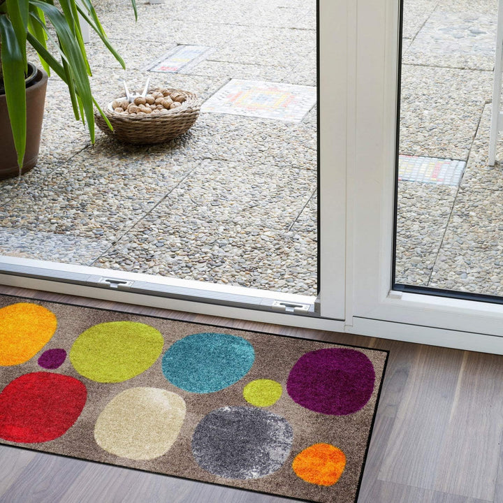 Salonloewe Fussmatte, bunt, 60x85 cm 60 cm x 85 cm Bunt, 60 cm x 85 cm Bunt