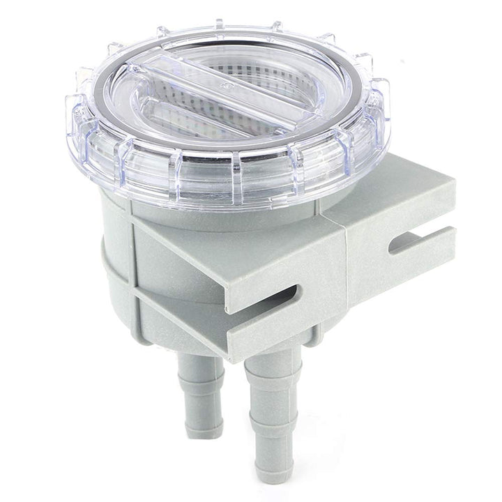 KIMISS Seewasserfilter, ABS 4,3 Zoll Einlass-Seewassersiebfilter Motor Protect Cleaner Cooling für 1