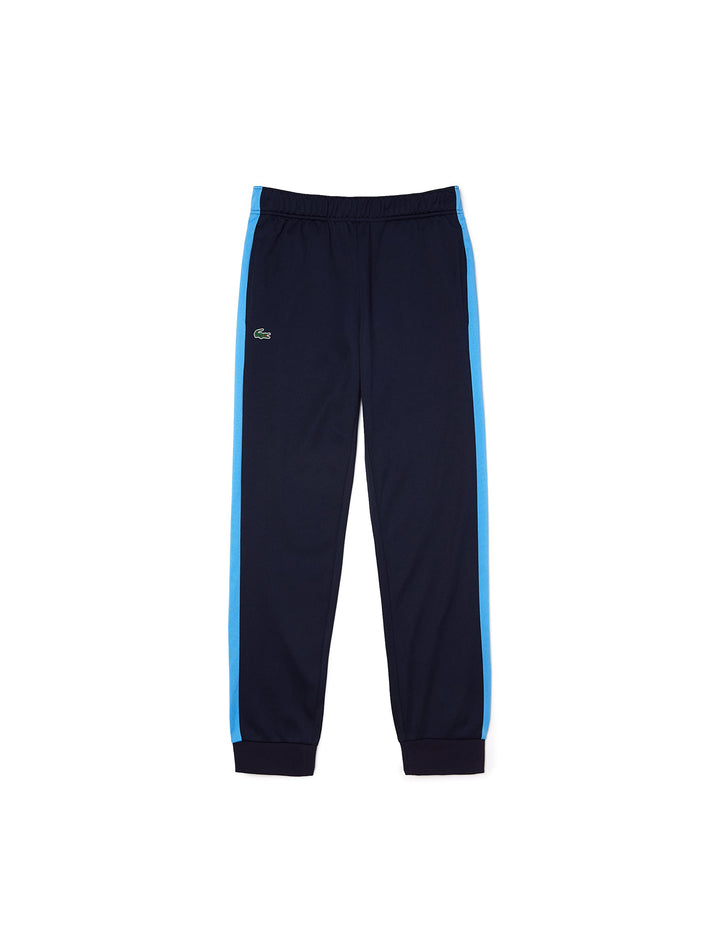 Lacoste Sport Herren Trainingsanzüge, XS Marineblau/Silber-weiss