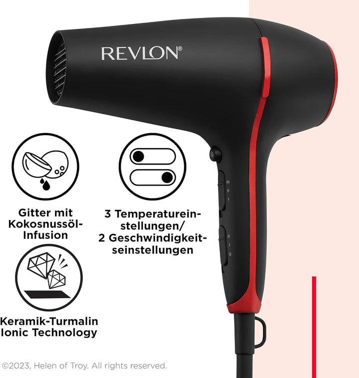 Revlon RVDR5229 Perfect Heat Frizz Fighter Haartrockner RVDR5317E, RVDR5317E